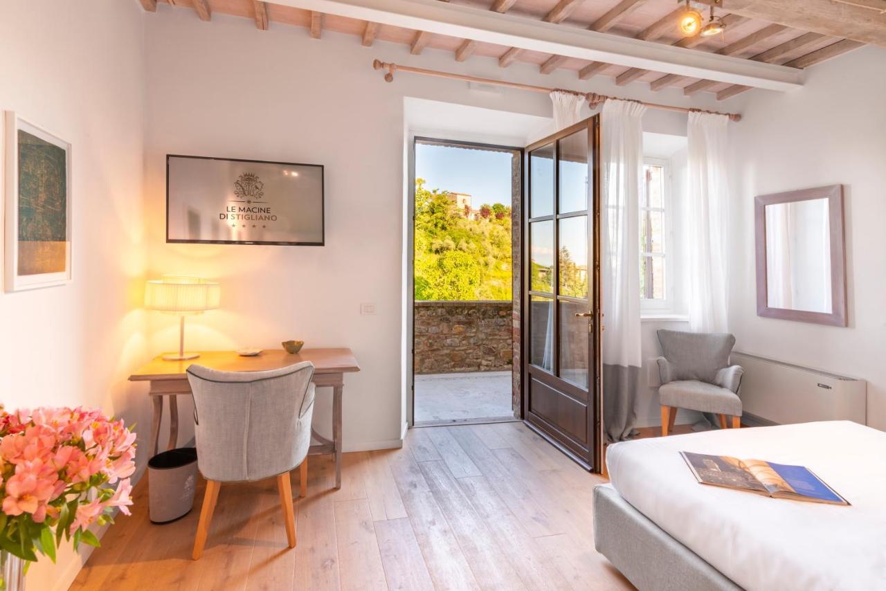 Relais Le Macine Di Stigliano Hotel Sovicille Eksteriør billede
