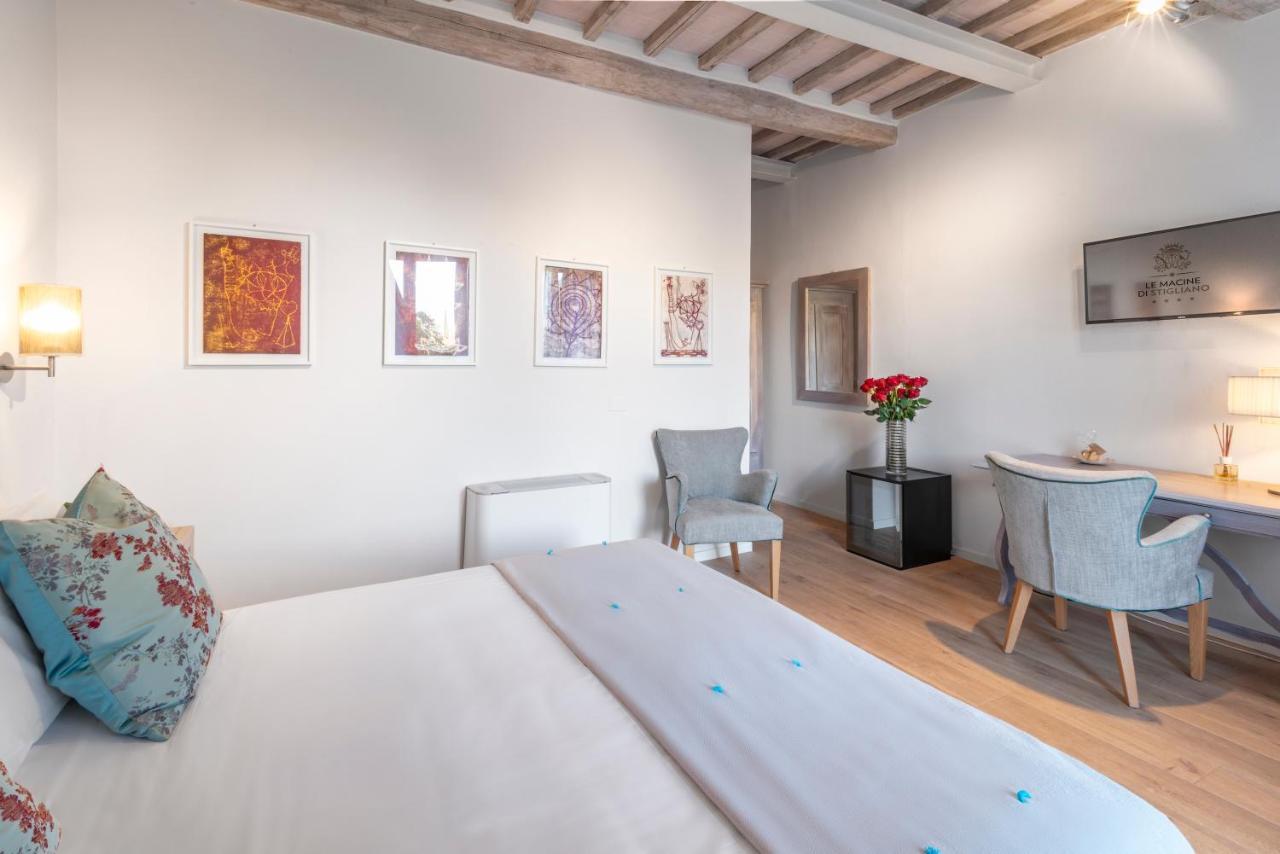 Relais Le Macine Di Stigliano Hotel Sovicille Eksteriør billede