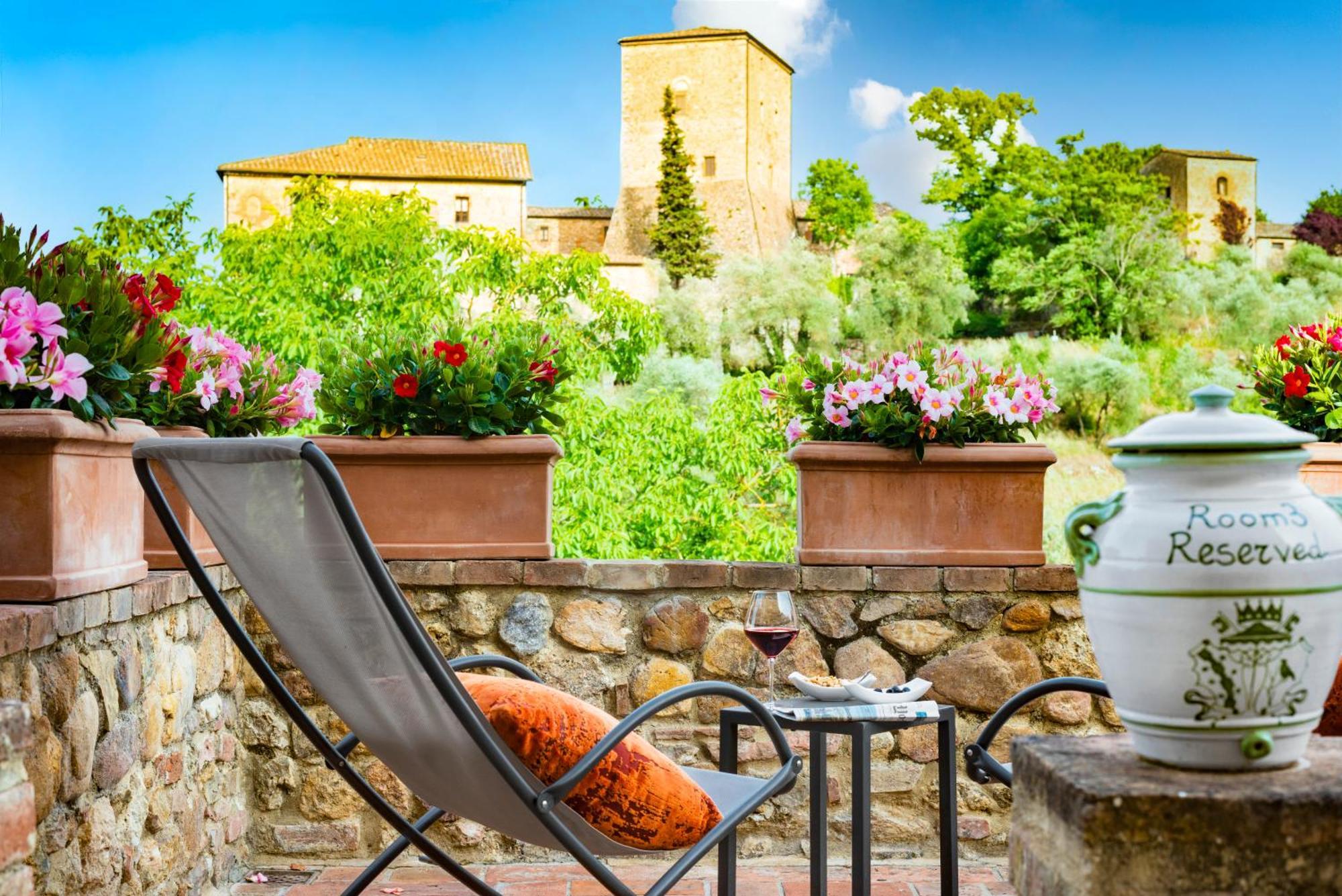 Relais Le Macine Di Stigliano Hotel Sovicille Eksteriør billede